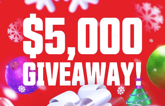 Christmas Countdown Day 4 - $5,000 X Giveaway